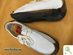 ２０１６緋色舘夏の靴修理