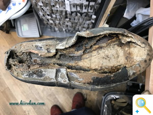 乗馬ブーツの修理again!