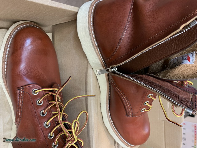 Red Wingとchippewa ブーツ エンジニアなどのファスナー取付＆ソール交換